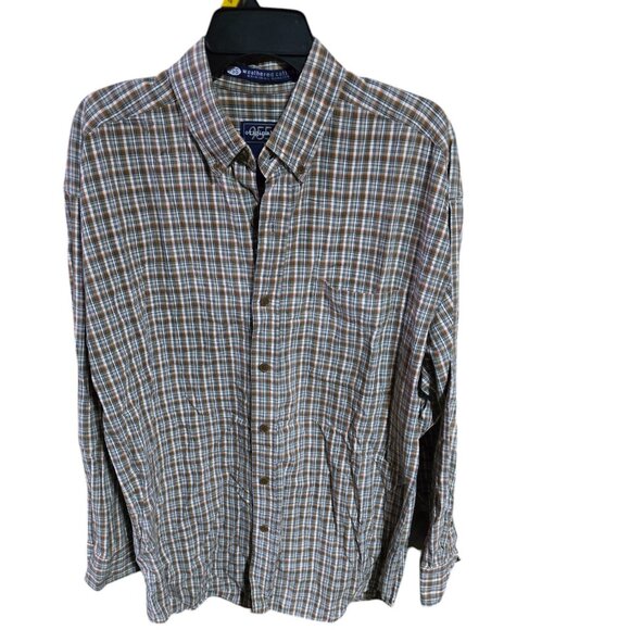 955 Originals Weathered Cotton Button Down Shirt Mens Size Large - Picture 1 of 3